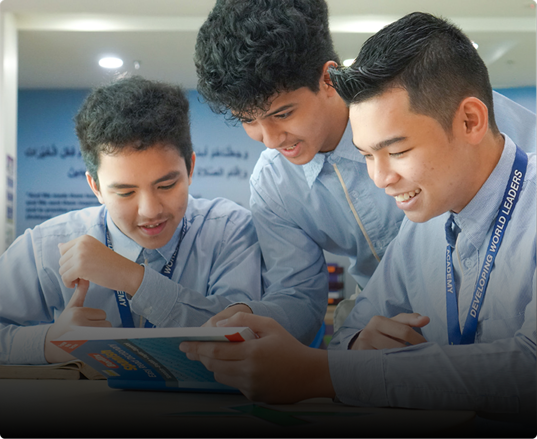 Students collaborating